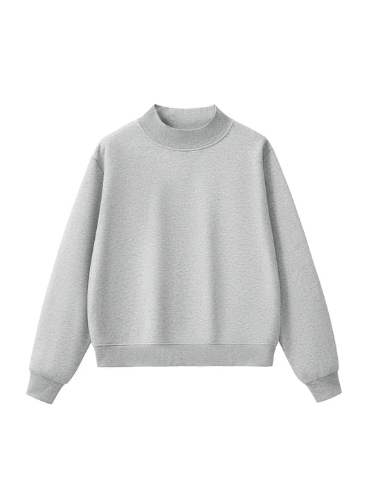 BLANK Mockneck Sweatshirt, Multiple Colors