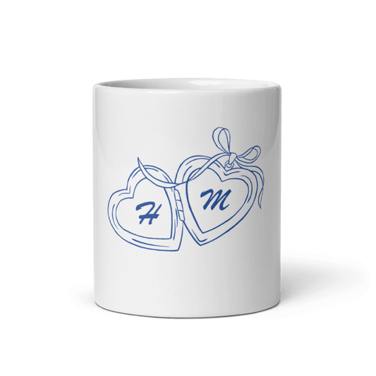 Custom Initials Locket Mug