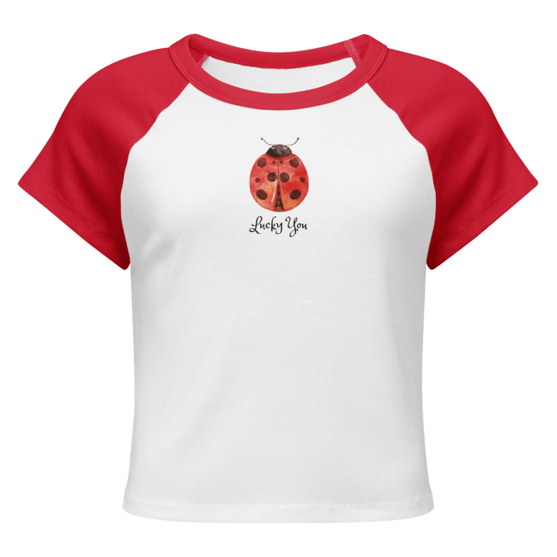 Lucky You Ladybug Baby Tee