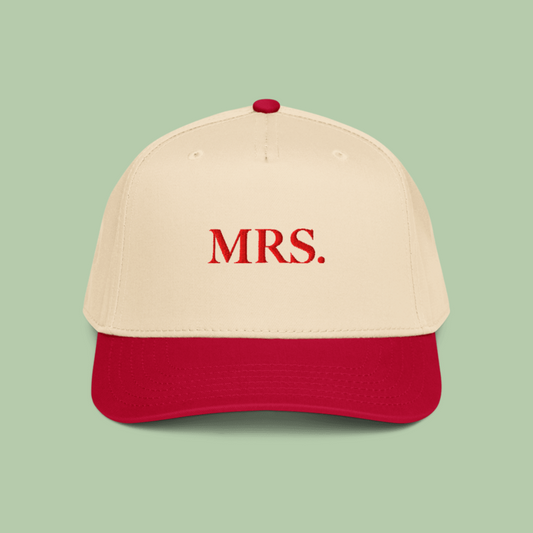 MRS. snap hat - embroidered