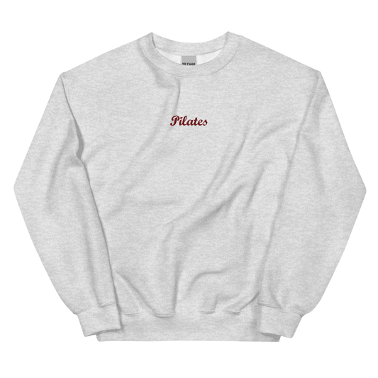 Pilates Sweatshirt, Embroidered