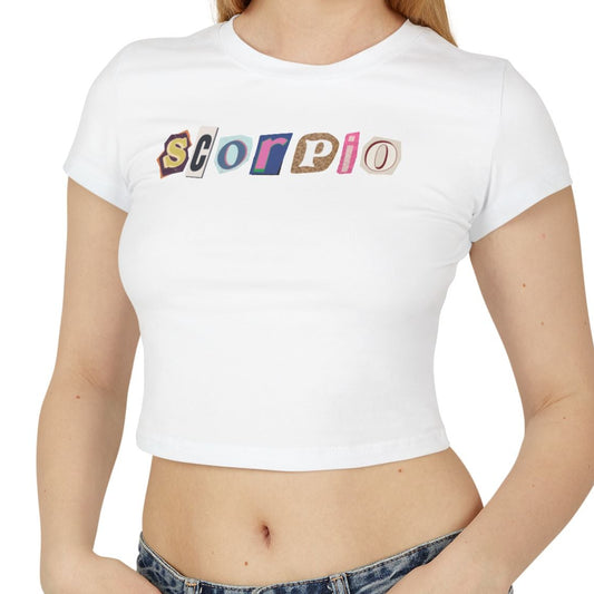 Scorpio Cutout Baby Tee