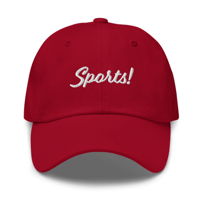 CUSTOM Dad/Baseball Hat - embroidered