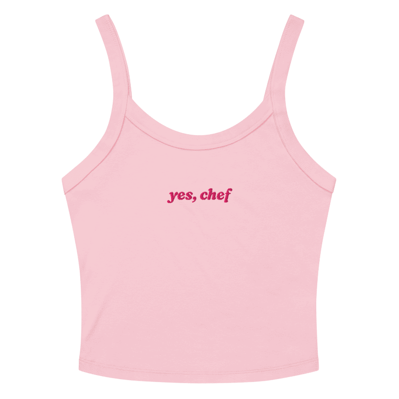 Yes, Chef - Embroidered Tank Top