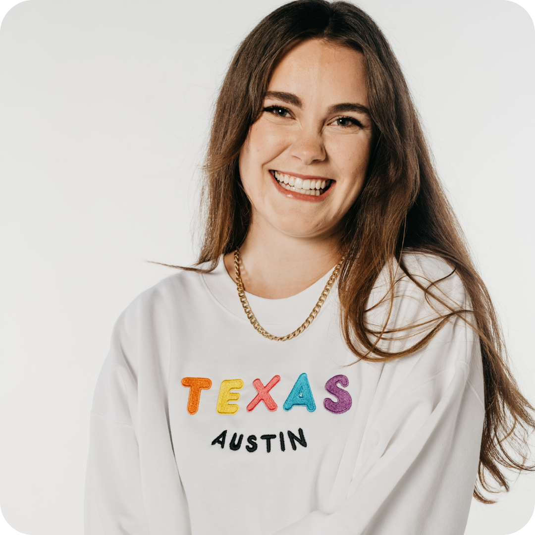 AUSTIN TEXAS (Embroidered) Sweatshirt